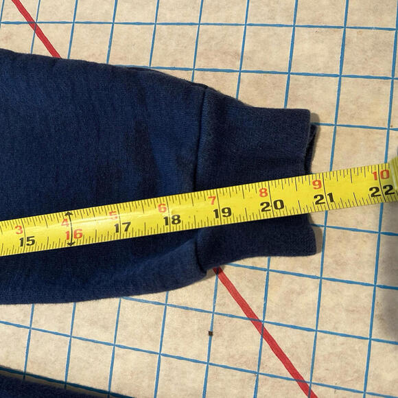 Thrasher Magazine Flames Navy Blue Pullover Hoodie Sweatshirt Men’s Small - Picture 15 of 15